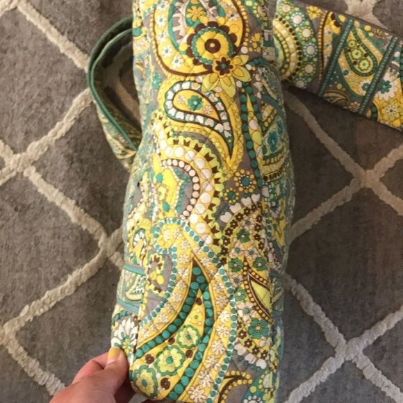 Y2K Preppy Lemon Parfait Vera Bradley Purse Set - Picture 2 of 4